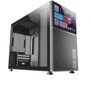 Mars Gaming MC-LCD Negra Mini Tower con Pantalla LCD IPS de 8 pulgadas